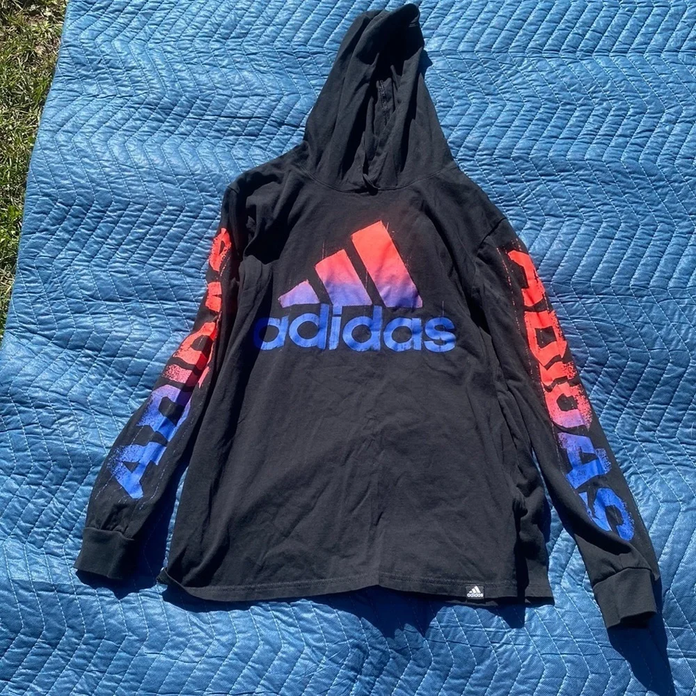 Adidas Hoodie shirt - Picture 1 of 6
